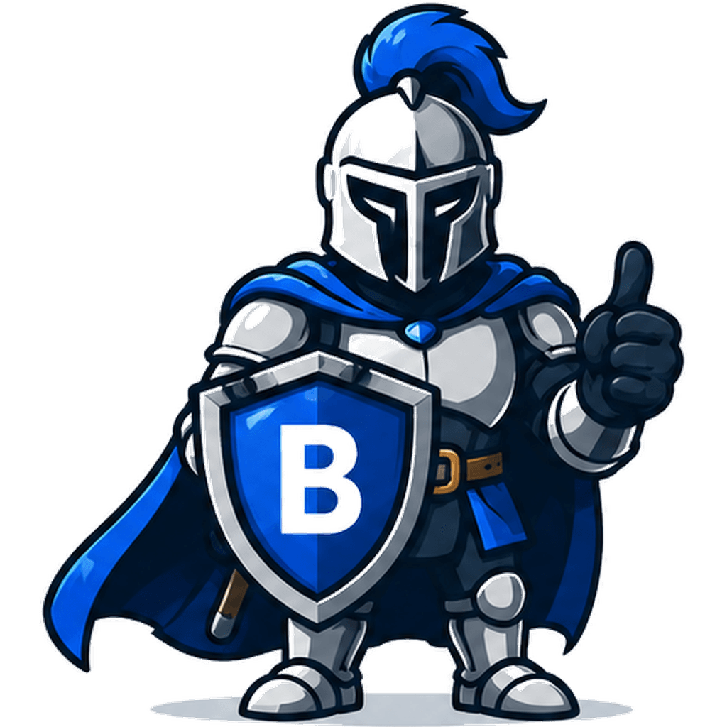 The BillWarrior knight holding a shield
